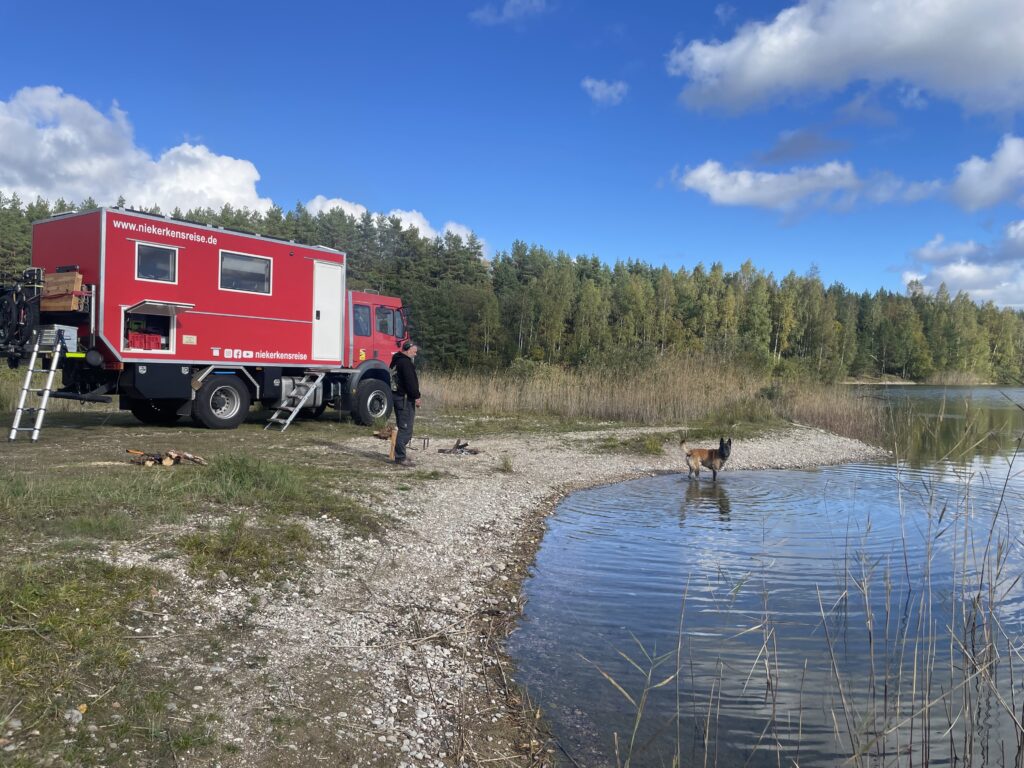 Konati Campsite – Ein RMK Platz im Innland von Saaremaa