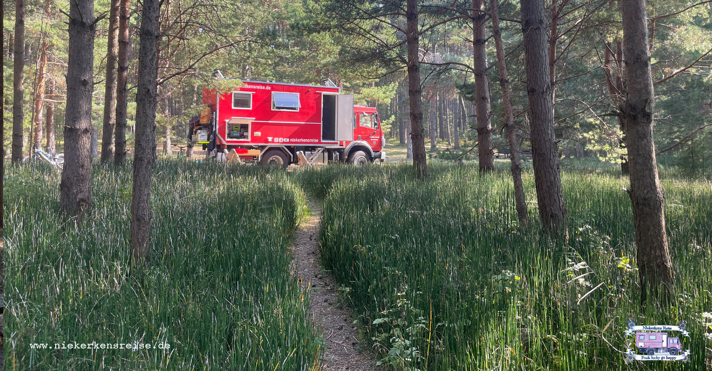 Krapi Campsite – Ein RMK Platz an der Ostsee direkt hinter der Grenze zu Lettland