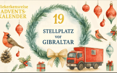 🎄 Vanlife Adventskalender Türchen #19: Wohnmobilstellplatz Alcaidesa Marina – Direkt bei Gibraltar 🇪🇸🇬🇮🚒⚓