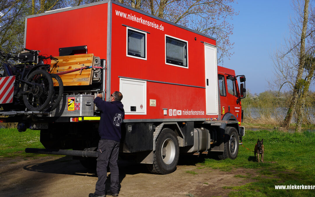 La Croix du Pont – Freier Stellplatz an der Loire, nahe Chateau de Chambord 🇫🇷🌿🚒
