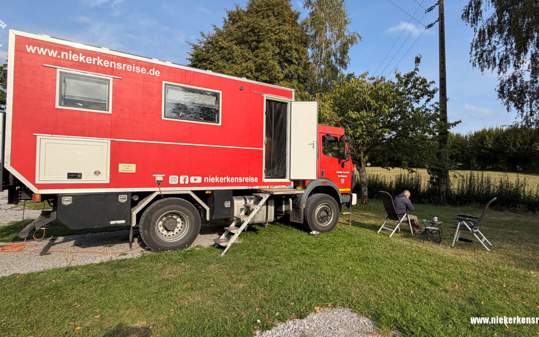 Wohnmobilstellplatz Felleries: günstiger Stellplatz in Nordfrankreich