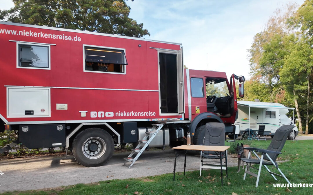Kostenloser Wohnmobilstellplatz in Nordfrankreich: Solre-le-Château – unser Stellplatz-Tipp