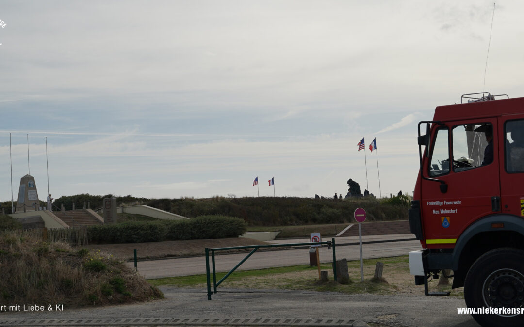 Utah Beach: Ein kostenloser Stellplatz im Schatten der Geschichte